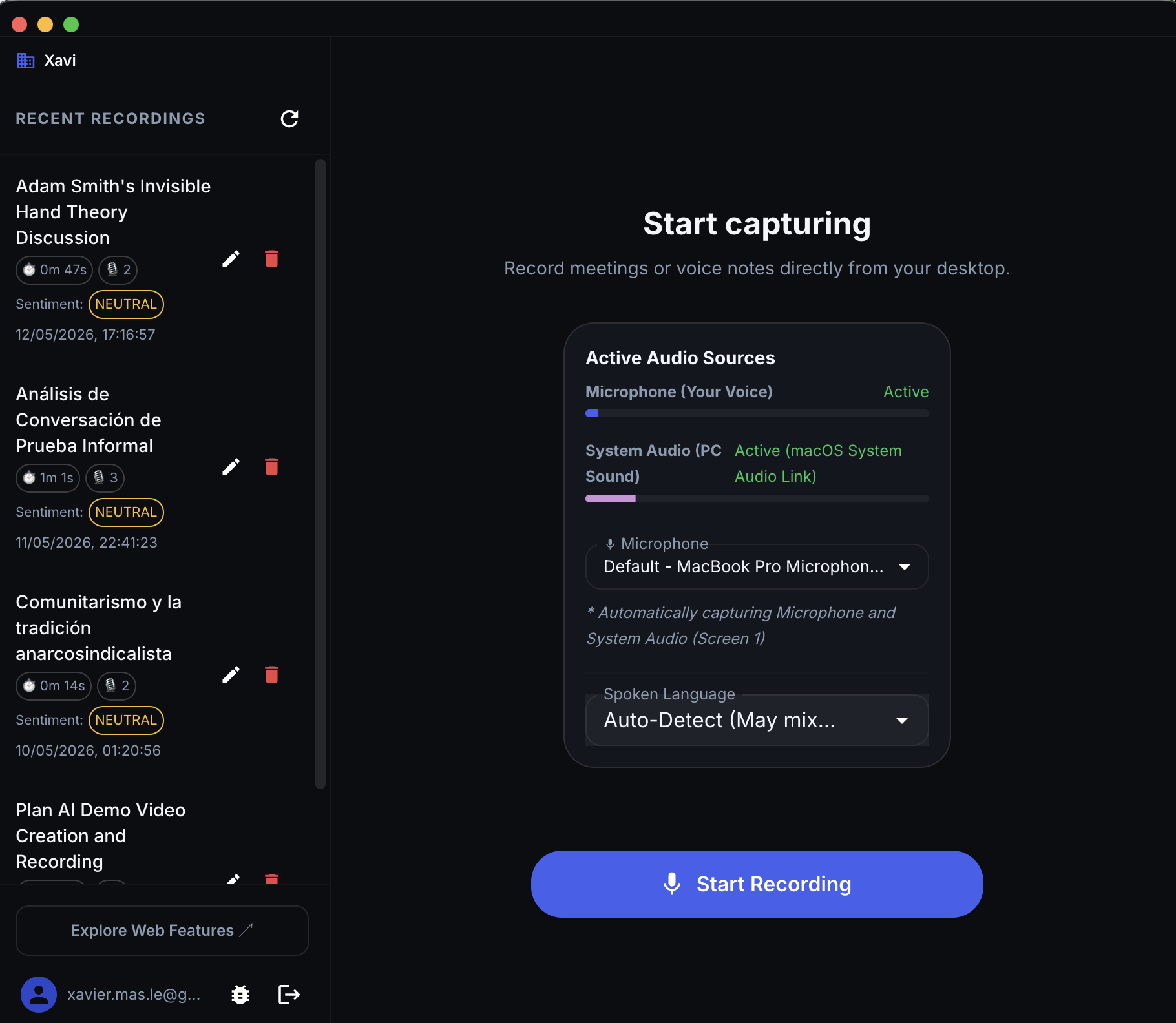 Native Recorder